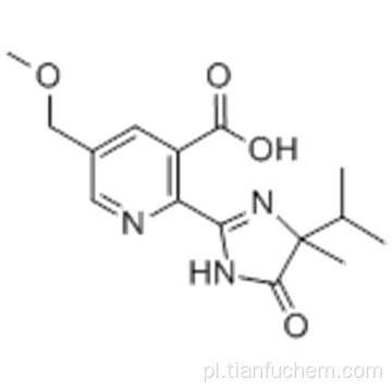 Kwas 3-pirydynokarboksylowy, 2- [4,5-dihydro-4-metylo-4- (1-metyloetylo) -5-okso-1H-imidazol-2-ilo] -5- (metoksymetylo) CAS 114311-32-9